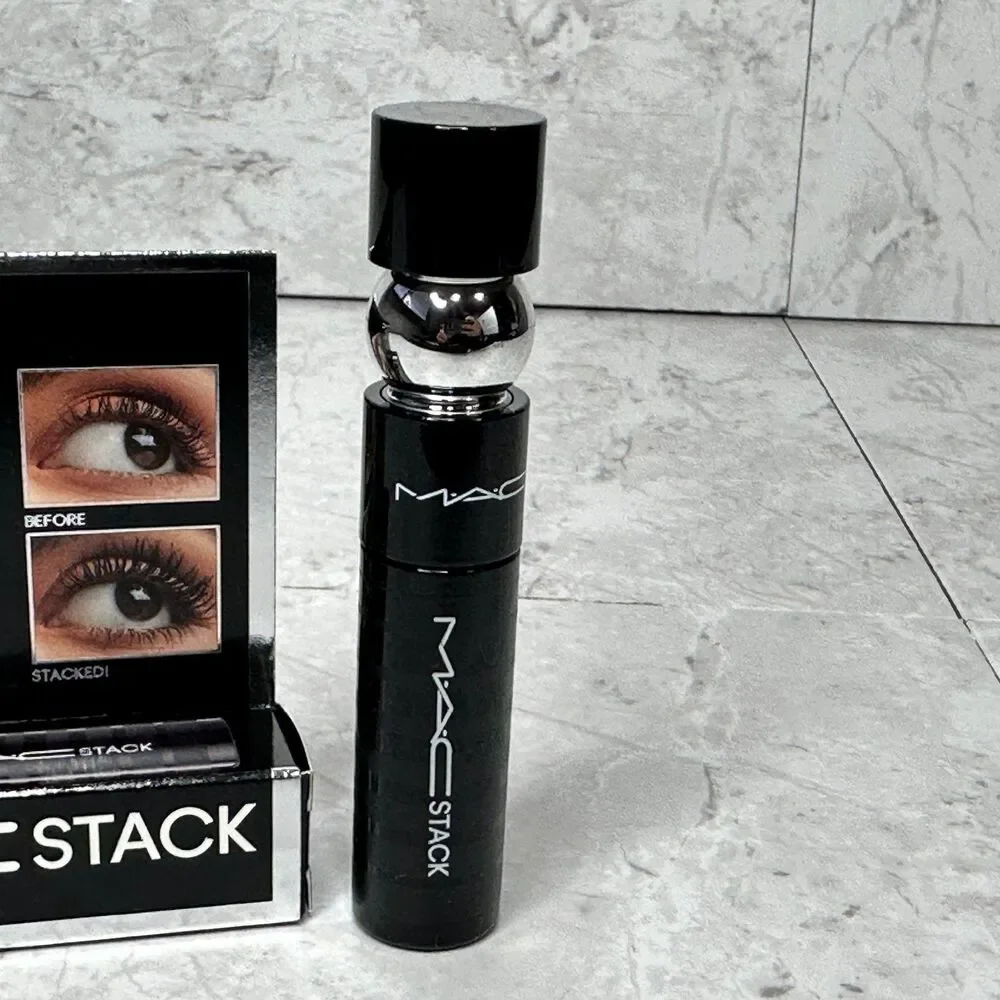 MAC Mini Stack Mascara Infinite Build Volume & length Black 0.27 oz New In Box